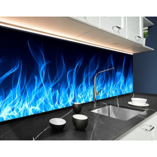 Наклейка на кухонний фартух 65 х 300 см, з фотодруком та захисною ламінацією вогонь і полум'я (БП-s_ab071-4) - Інтернет-магазин спільних покупок ToGether