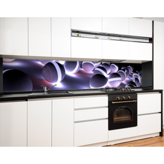 Наклейка на кухонний фартух 65 х 250 см, з фотодруком та захисною ламінацією світні кулі (БП-s_ab180-2) - Інтернет-магазин спільних покупок ToGether