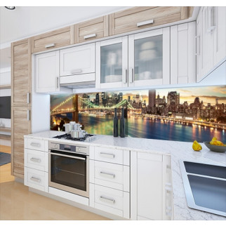 Наклейка на кухонний фартух 60 х 200 см, з фотодруком та захисною ламінацією бруклінський міст (БП-s_ar038) - Інтернет-магазин спільних покупок ToGether