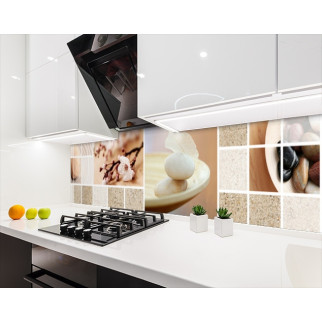 Наклейка на кухонний фартух 65 х 300 см, з фотодруком та захисною ламінацією СПА тематика (БП-s_df147-4) - Інтернет-магазин спільних покупок ToGether