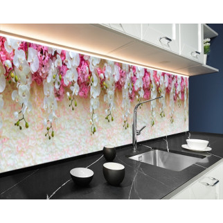 Наклейка на кухонний фартух 65 х 250 см, з фотодруком та захисною ламінацією квіти (БП-s_fl11758-2) - Інтернет-магазин спільних покупок ToGether