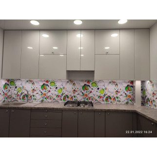 Наклейка на кухонний фартух 60 х 300 см, з фотодруком та захисною ламінацією фрукти, абстракція (БП-s_ab0001-3) - Інтернет-магазин спільних покупок ToGether