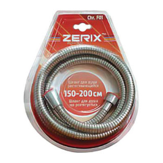 Шланг Zerix Chr.F01 розтяжний 150-200 см упаковка (ZX0110) - Інтернет-магазин спільних покупок ToGether