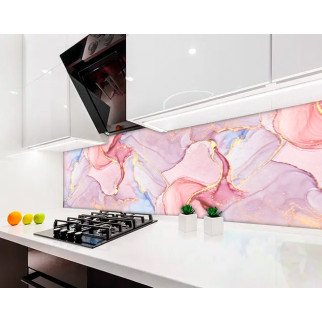 Наклейка на кухонний фартух 65 х 300 см, з фотодруком та захисною ламінацією кольоровий мармур (БП-s_tx130822-4) - Інтернет-магазин спільних покупок ToGether