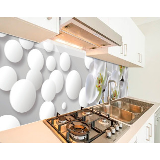 Наклейка на кухонний фартух 65 х 250 см, з фотодруком та захисною ламінацією орхідеї (БП-s_fl11773-2) - Інтернет-магазин спільних покупок ToGether