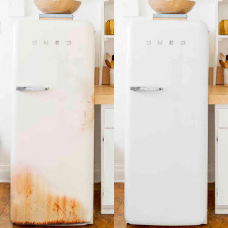 Плівка для приховування дефектів поверхні холодильника (іржі, плям, малюнків) 200 х 106 см - Інтернет-магазин спільних покупок ToGether