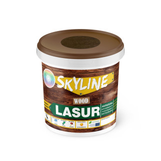 Лазур декоративно-захисна для обробки дерева LASUR Wood SkyLine Кипарис 0.4 л - Інтернет-магазин спільних покупок ToGether