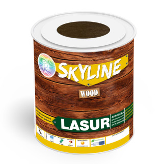 Лазур декоративно-захисна для обробки дерева LASUR Wood SkyLine Кипарис 0.75 л - Інтернет-магазин спільних покупок ToGether