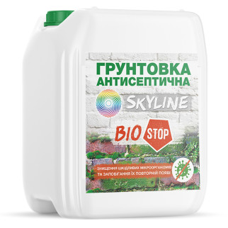 Антисептична протигрибкова ґрунтовка Біостоп SkyLine 5л - Інтернет-магазин спільних покупок ToGether