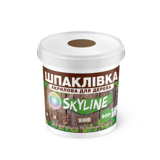 Шпаклівка для Дерева готова до застосування акрилова SkyLine Wood Горіх 800 г - Інтернет-магазин спільних покупок ToGether