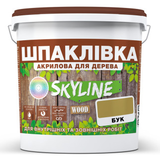 Шпаклівка для Дерева готова до застосування акрилова SkyLine Wood Бук 1.5 кг - Інтернет-магазин спільних покупок ToGether