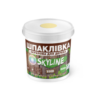 Шпаклівка для Дерева готова до застосування акрилова SkyLine Wood Сосна 800 г - Інтернет-магазин спільних покупок ToGether