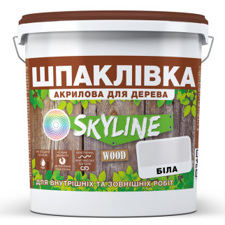 Шпаклівка для Дерева готова до застосування акрилова SkyLine Wood Білий 4.5 кг - Інтернет-магазин спільних покупок ToGether