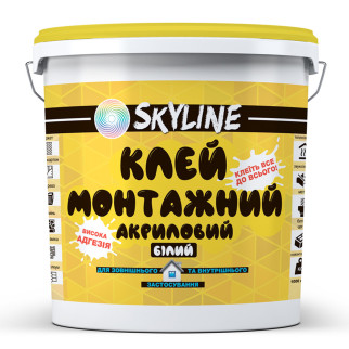 Клей липучка монтажний акриловий універсальний SkyLine 6 кг - Інтернет-магазин спільних покупок ToGether