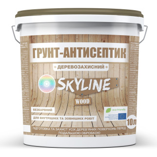 Грунт-антисептик деревозахисний Skyline 10 л - Інтернет-магазин спільних покупок ToGether