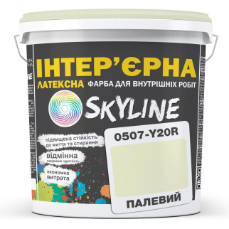 Фарба Інтер'єрна Латексна Skyline 0507-Y20R Палевий 1л - Інтернет-магазин спільних покупок ToGether