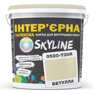 Фарба Інтер'єрна Латексна Skyline 0520-Y30R Бетулла 1л - Інтернет-магазин спільних покупок ToGether