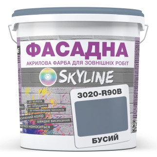 Фарба Акрил-латексна Фасадна Skyline 3020-R90B Бусий 1л - Інтернет-магазин спільних покупок ToGether