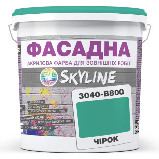 Фарба Акрил-латексна Фасадна Skyline 3040-B80G Чірок 1л - Інтернет-магазин спільних покупок ToGether