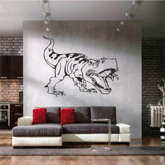 Трафарет для фарбування T-Rex-2, одноразовий із самоклейної плівки 95 х 120 см - Інтернет-магазин спільних покупок ToGether