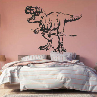 Трафарет для фарбування T-Rex, одноразовий із самоклейної плівки 95 х 120 см - Інтернет-магазин спільних покупок ToGether