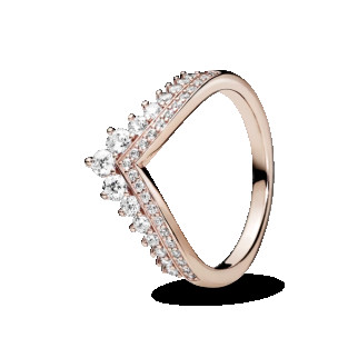 Серебряное кольцо     "Тіара принцеси" 187736CZ - Інтернет-магазин спільних покупок ToGether