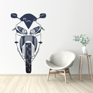 Трафарет для фарбування, Мотоцикл-2, одноразовий із самоклейної плівки 160 х 95 см - Інтернет-магазин спільних покупок ToGether