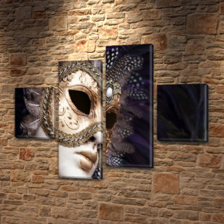 Картина модульна маска на ПВХ тканини, 85x110 см, (35x25-2/75х25-2) Холст син., 85x110 см - Інтернет-магазин спільних покупок ToGether