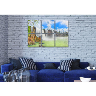 Модульні картини в спальню на Холсті, 72x110 см, (35x35-6) Холст син., 62, 95 - Інтернет-магазин спільних покупок ToGether