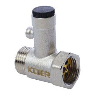 Запобіжний клапан для бойлера 1/2 "Koer KR.1039 (KR2674) - Інтернет-магазин спільних покупок ToGether