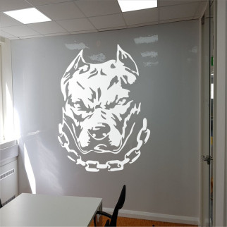 Трафарет для фарбування, собака, одноразовий із самоклейної плівки у двох розмірах 124 х 95 см - Інтернет-магазин спільних покупок ToGether
