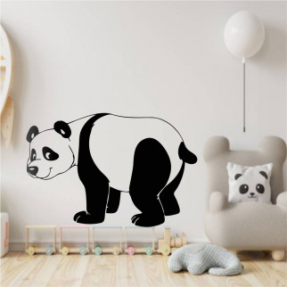 Трафарет для фарбування, панда, одноразовий із самоклейної плівки у двох розмірах 143 х 95 см 174 х 116 см - Інтернет-магазин спільних покупок ToGether