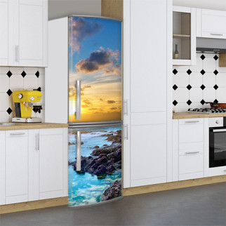 Самофіксувана наклейка на холодильник магнітна, 180 х 60 см, Лицьова 2000, Лицьова (В) - Інтернет-магазин спільних покупок ToGether
