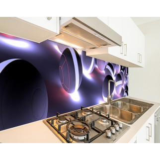 Кухонна панель жорстка ПЕТ з 3д-дульами світними, з двостороннім скотчем 62 х 205 см, 1,2 мм 3050, 2000, 680 - Інтернет-магазин спільних покупок ToGether