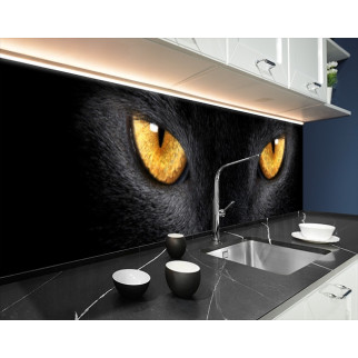 Кухонна панель на стіну жорстка з котом, з двостороннім скотчем 62 х 205 см, 1,2 мм 3050, 2000, 680 - Інтернет-магазин спільних покупок ToGether
