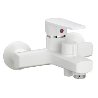 Змішувач для ванни Plamix Leo-009 Euro White (без шланга та лійки) (PM0633) - Інтернет-магазин спільних покупок ToGether