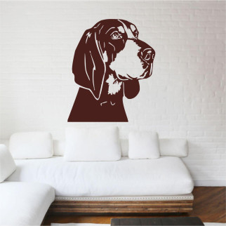 Трафарет для фарбування Мисливський собака, одноразовий із самоклейної плівки 110 х 95 см 130, 130 х 115 см, 115 - Інтернет-магазин спільних покупок ToGether