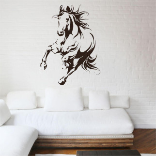 Трафарет для фарбування Кінь, одноразовий із самоклейної плівки 125 х 95 см - Інтернет-магазин спільних покупок ToGether