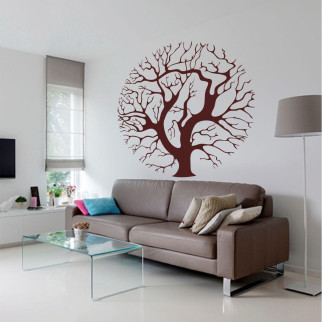 Трафарет для фарбування, Дерево, одноразовий із самоклейної плівки 95 х 95 см 115 х 115 см, 115 - Інтернет-магазин спільних покупок ToGether