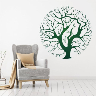 Трафарет для фарбування, Дерево, одноразовий із самоклейної плівки 95 х 95 см - Інтернет-магазин спільних покупок ToGether