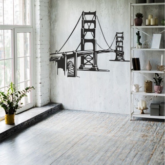 Трафарет для фарбування Міст, одноразовий із самоклейної плівки 95 х 115 см - Інтернет-магазин спільних покупок ToGether