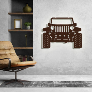 Панно 3D декоративне з об'ємом 15 мм для стін, Авто з візерунком 46 х 60 см коричневе 54, 70 - Інтернет-магазин спільних покупок ToGether