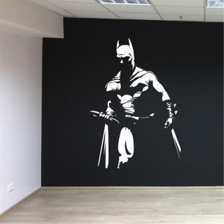 Трафарет для фарбування Бетмен, одноразовий із самоклейної плівки 140 х 95 см - Інтернет-магазин спільних покупок ToGether