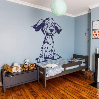 Трафарет для фарбування Веселий собачка, одноразовий із самоклейної плівки 120 х 95 см - Інтернет-магазин спільних покупок ToGether