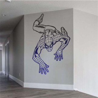 Трафарет для фарбування, Людина-павук, одноразовий із самоклейної плівки 150 х 95 см - Інтернет-магазин спільних покупок ToGether