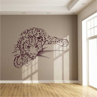 Трафарет для фарбування, Леопард-7, одноразовий із самоклейної плівки 95 х 140 см - Інтернет-магазин спільних покупок ToGether