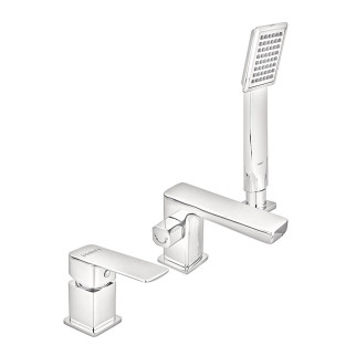 Змішувач для ванни Haiba Kubus 022 (3-hole) (HB3957) - Інтернет-магазин спільних покупок ToGether