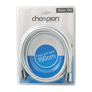 Шланг для лійки душа Champion Silver.F03 (150 см) (CH0175) - Інтернет-магазин спільних покупок ToGether