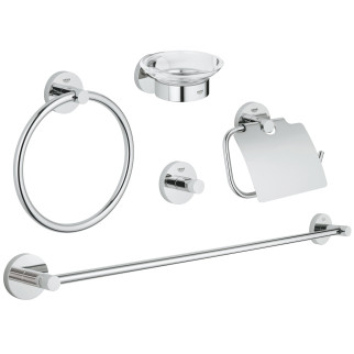 Набір аксесуарів 5 в 1 Grohe Essentials New (40344001) - Інтернет-магазин спільних покупок ToGether