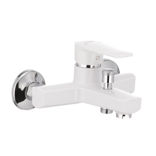 Змішувач для ванни Plamix Oscar-009 White (без шланга і лійки) (PM0025) - Інтернет-магазин спільних покупок ToGether